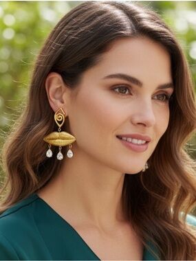 REVOLVE 8 Other Reasons Abstract Lip Earrings Dangled Crystals NEW MSRP $92